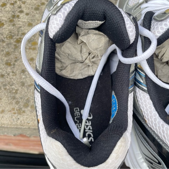 ASICS Gel 250-TR Men’s Silver & Blue Athletic Shoes Size US 9.5 EUR 43 (27.5 cm) - Picture 6 of 9